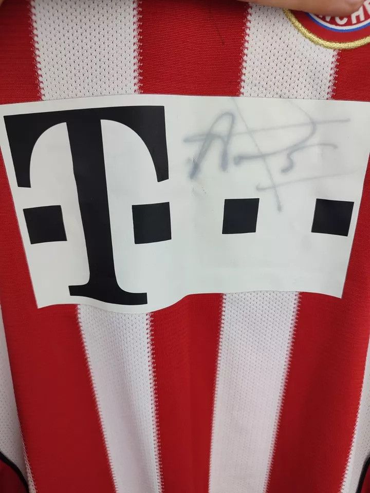 Adidas FC Bayern Munich FOOTBALL SHIRT SOCCER JERSE Home 10/11 Size US L / EU 52-54 / 3 - 9 Thumbnail