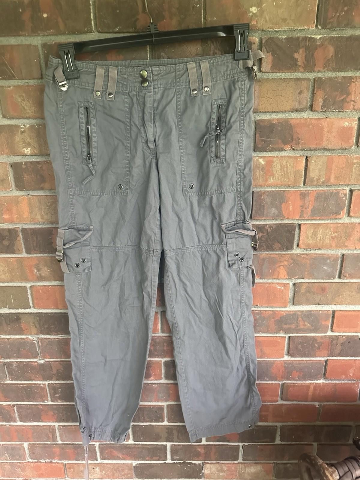 Banana Republic Petite Medium Cargo Pants For The Republic Size 32" / US 10 / IT 46 - 1 Thumbnail