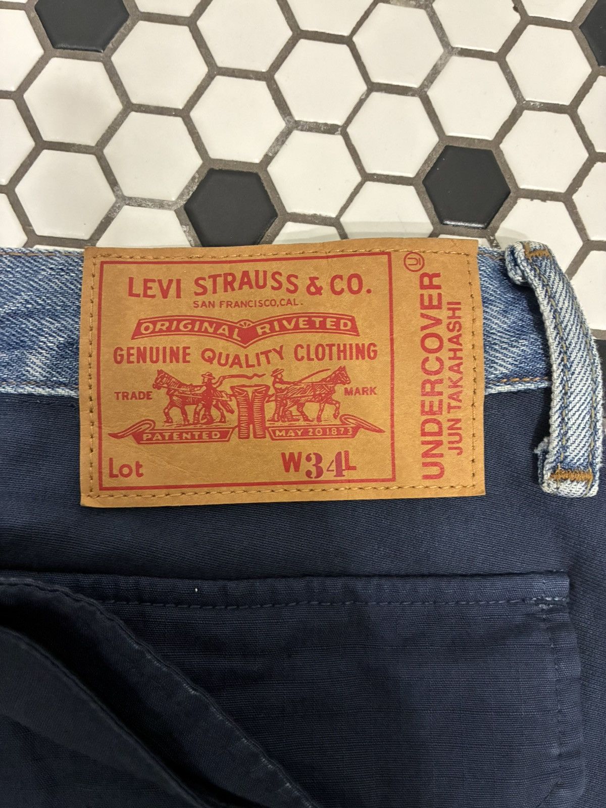 Undercover UnderCover RebelGods Hybrid Denim Size US 34 / EU 50 - 5 Thumbnail
