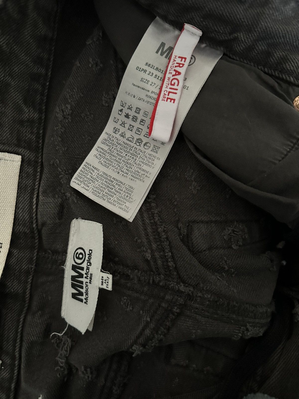 Maison Margiela Maison Margiela MM6 Denim Size US 27 - 5 Thumbnail