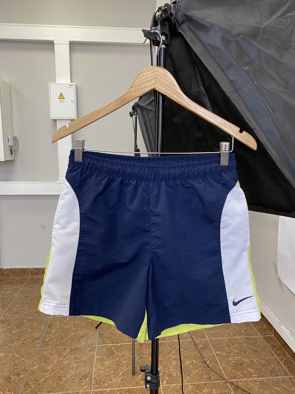 Nike Vintage 90s Nike Nylon Shorts Rare Retro Hype Y2K Grailed
