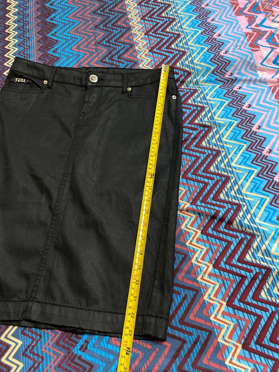 Versace luxury Midi Skirts Versace Y2K Vintage streetwear Size 31" - 16 Thumbnail