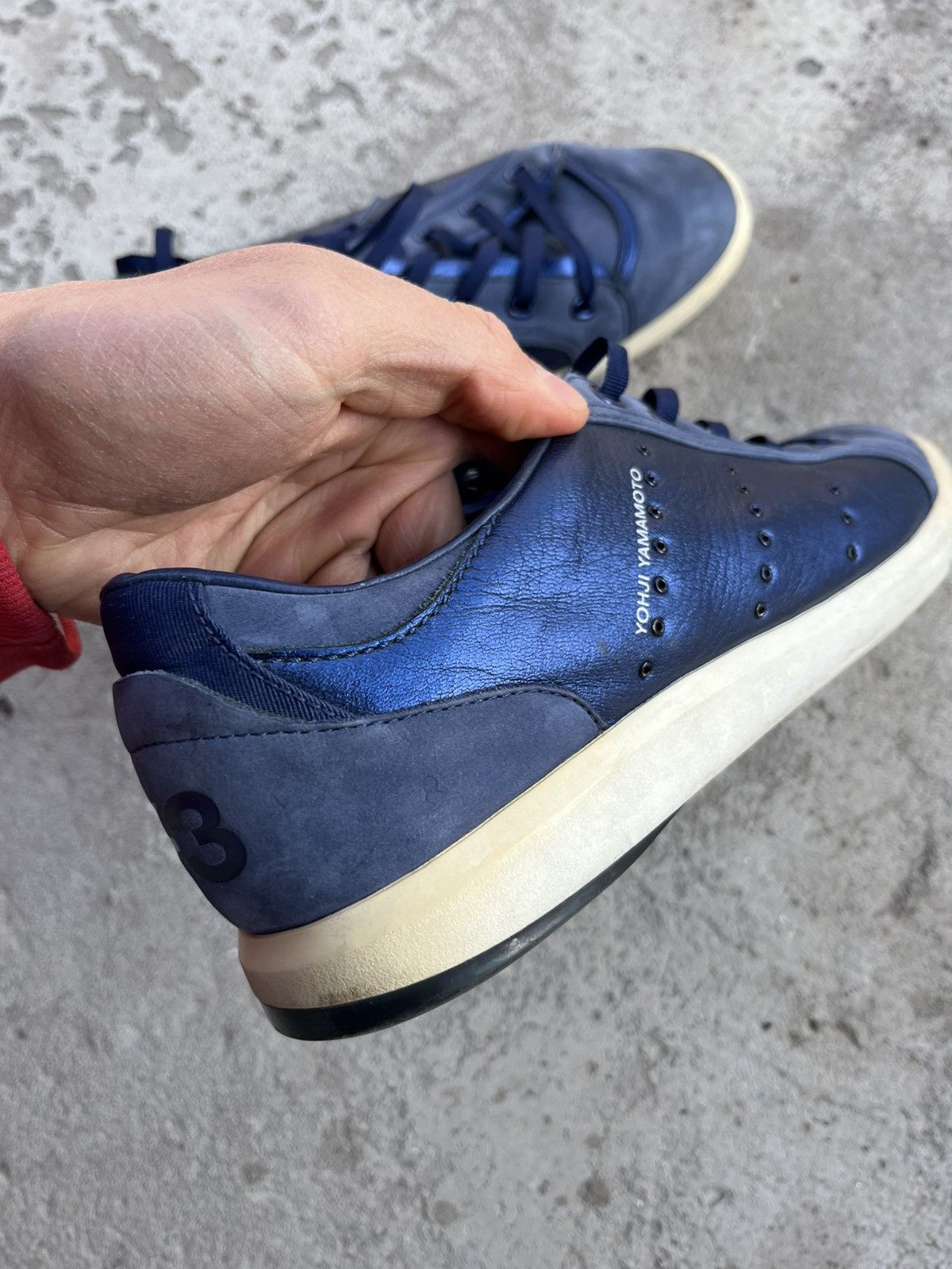 Adidas × Y-3 × Yohji Yamamoto AW09 Yohji Yamamoto x Adidas Y-3 Low Top Sneakers Shoes Y2K Size US 8 / EU 41 - 10 Thumbnail