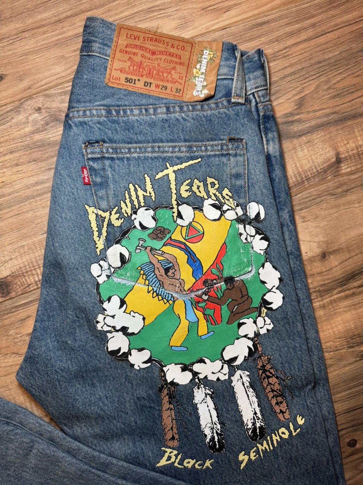 DENIM TEARS Denim Tears Onia Jean Size US 29 - 1 Thumbnail