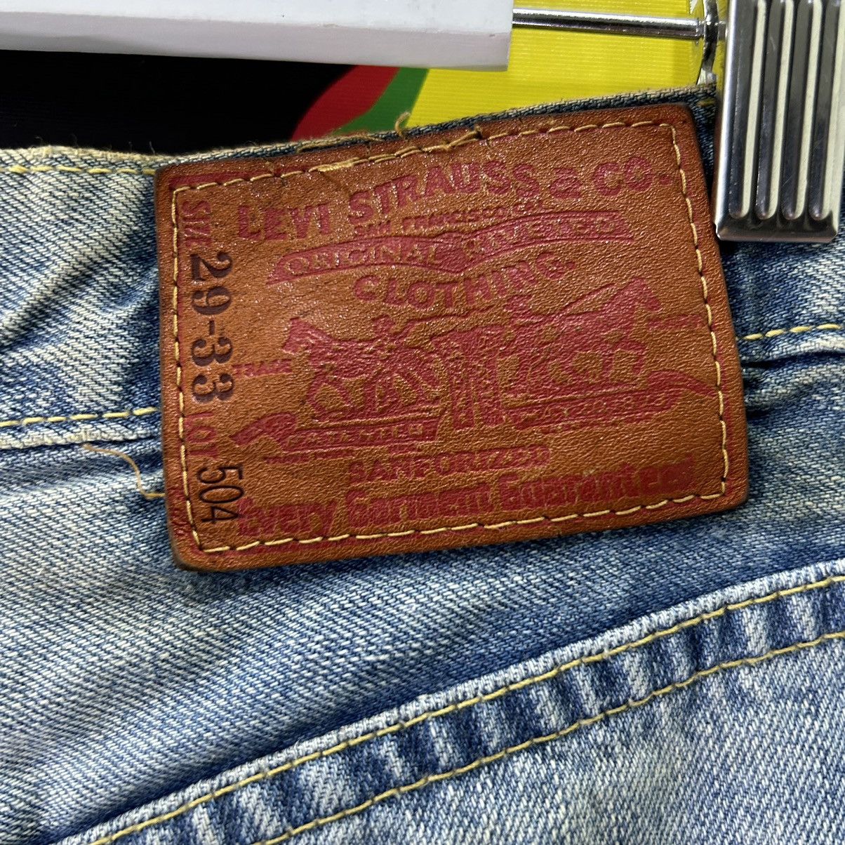 Levi's Vintage Levi’s 504 Y2k Distressed Denim Size US 30 / EU 46 - 15 Thumbnail