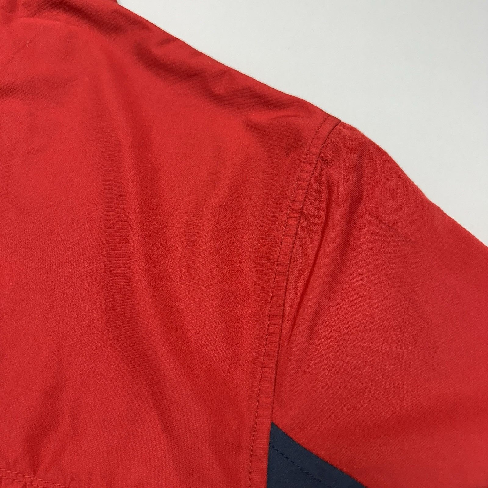 Tommy Hilfiger Vintage Hilfiger Athletic Windbreaker Jacket Mens L Red Size US L / EU 52-54 / 3 - 13 Thumbnail