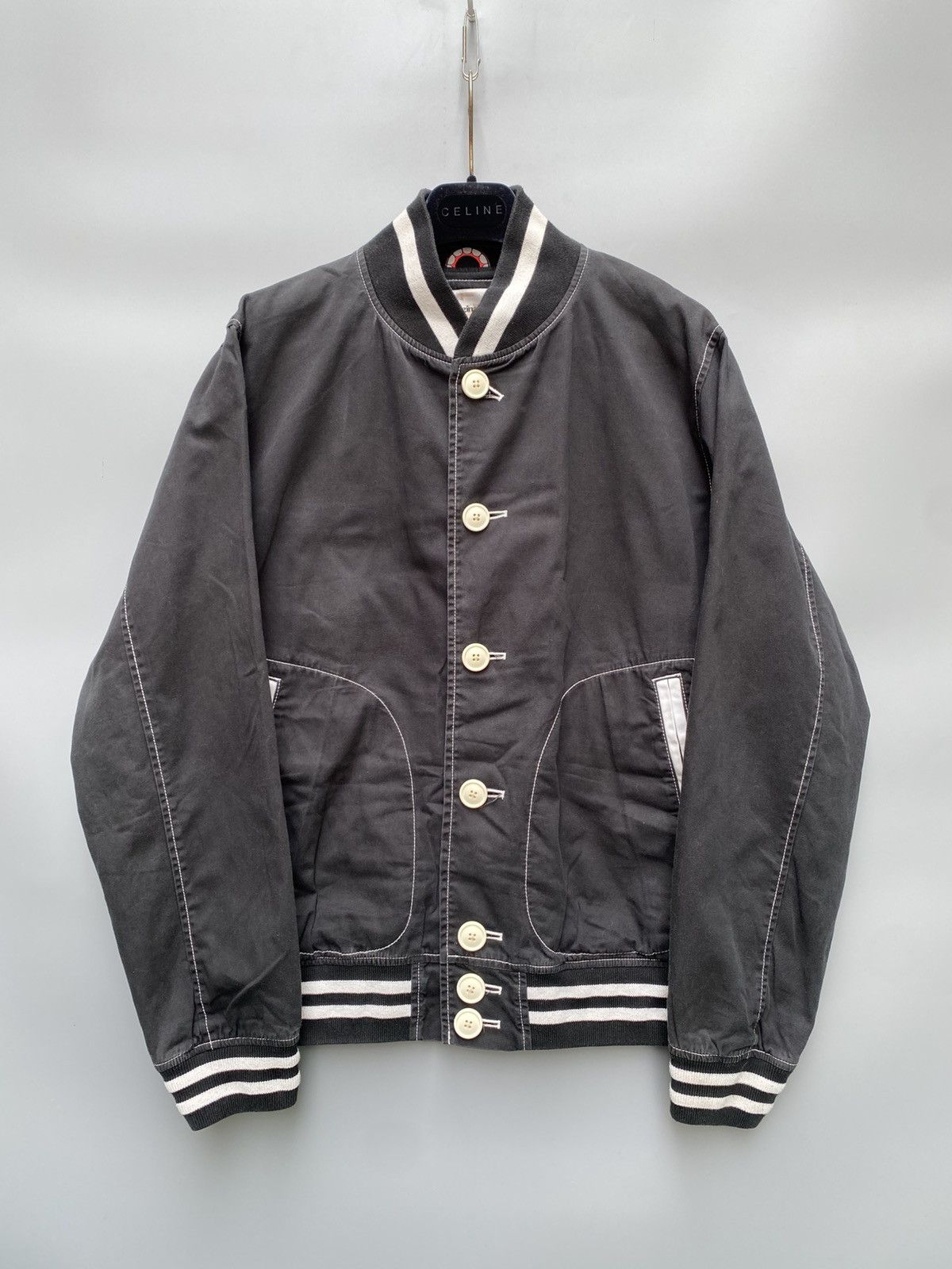 Kaws × Medicom Toy × Original Fake S/S 2011- Kaws x Original Fake- Varsity Bomber Jacket Size US M / EU 48-50 / 2 - 2 Thumbnail