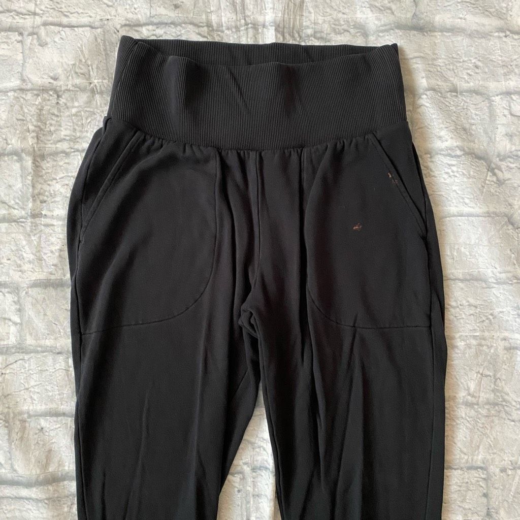 Nike Nike women S high waist pull on jogger pants w/drawstring & Size 27" / US 4 / IT 40 - 3 Thumbnail