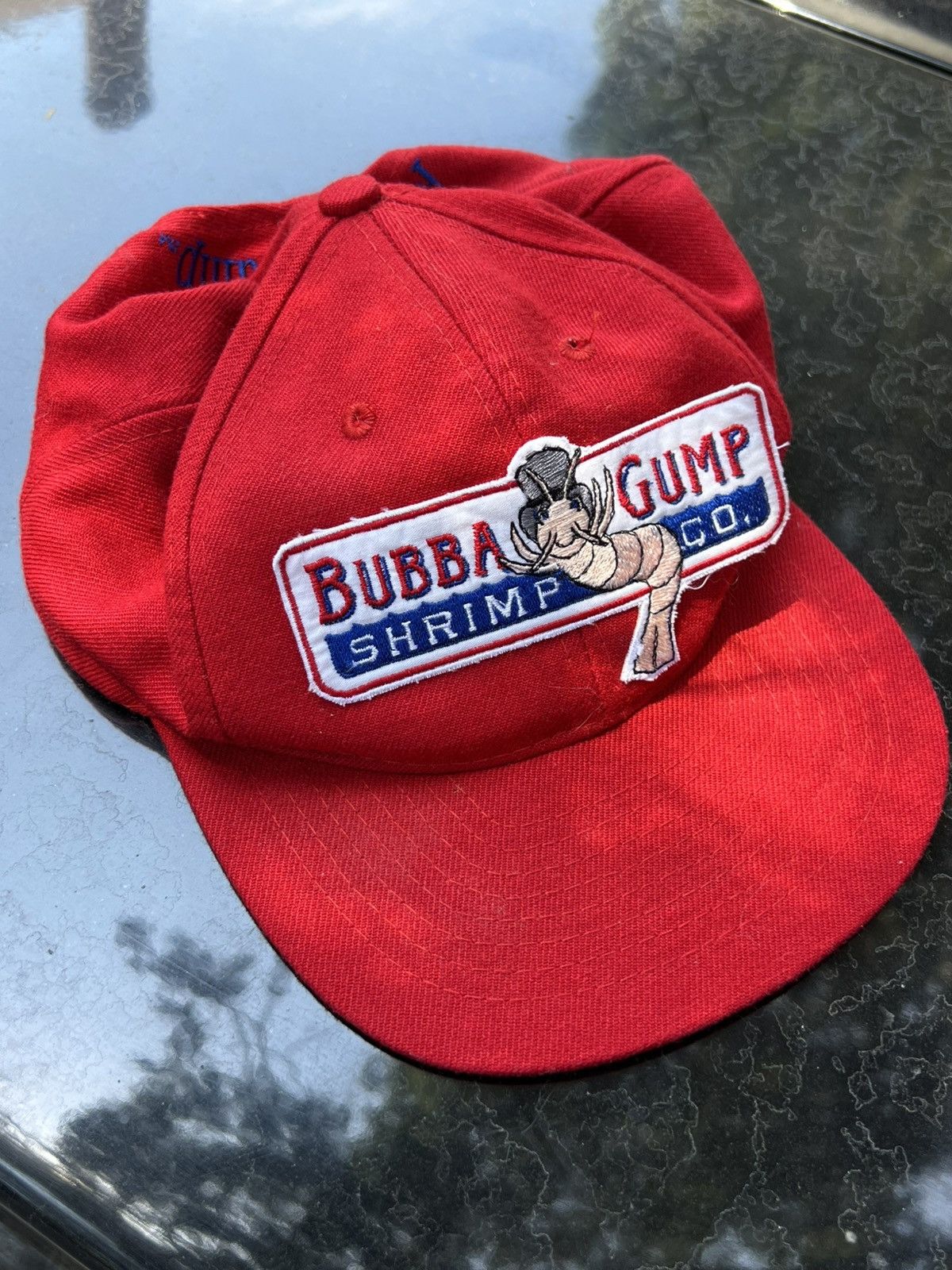 90's 2000's Y2K VTG Vintage Forrest Gump Bubba Retro Hat Cap