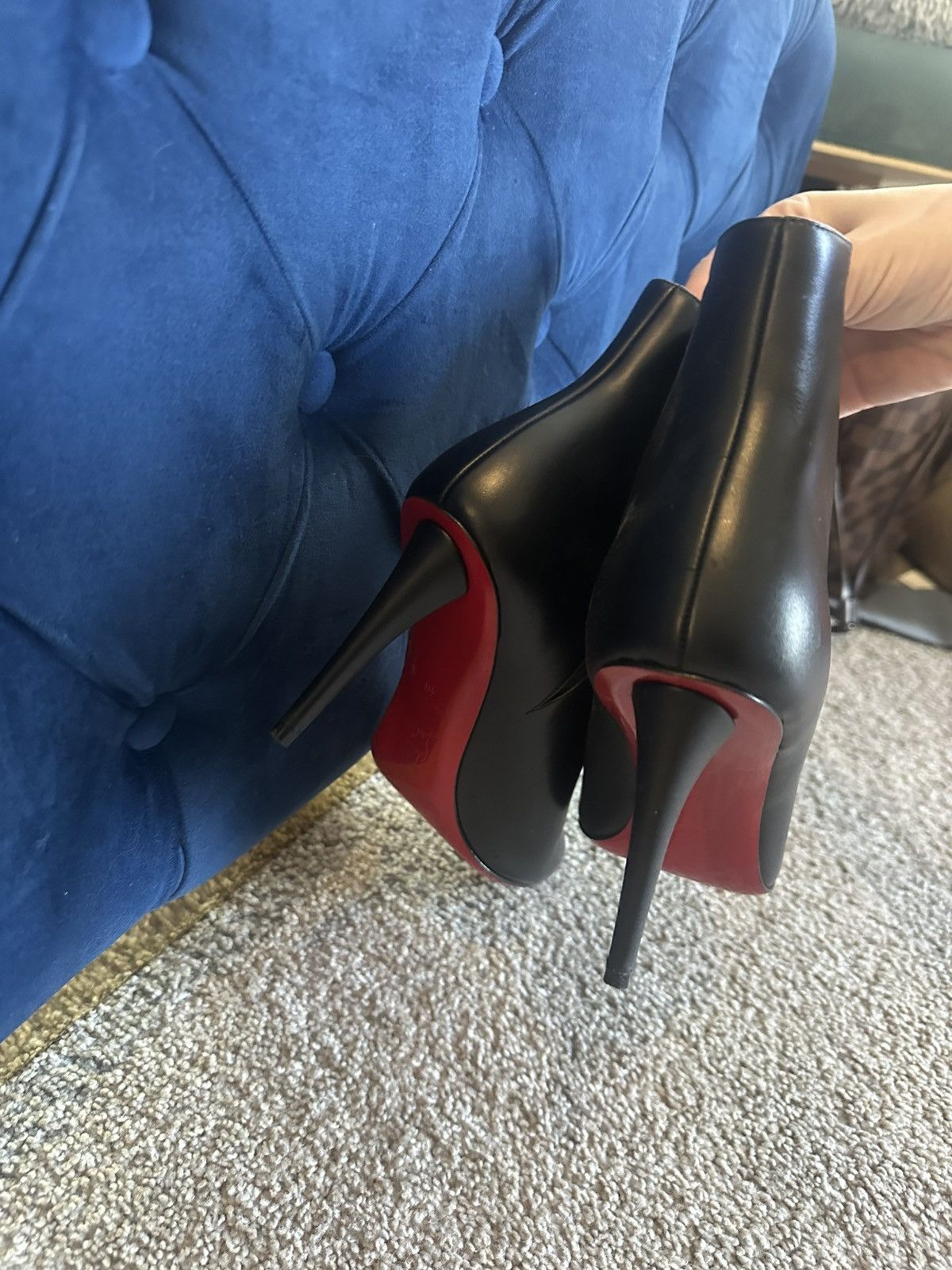 Christian Louboutin Christian Louboutin booties Size US 10 / IT 40 - 3 Thumbnail