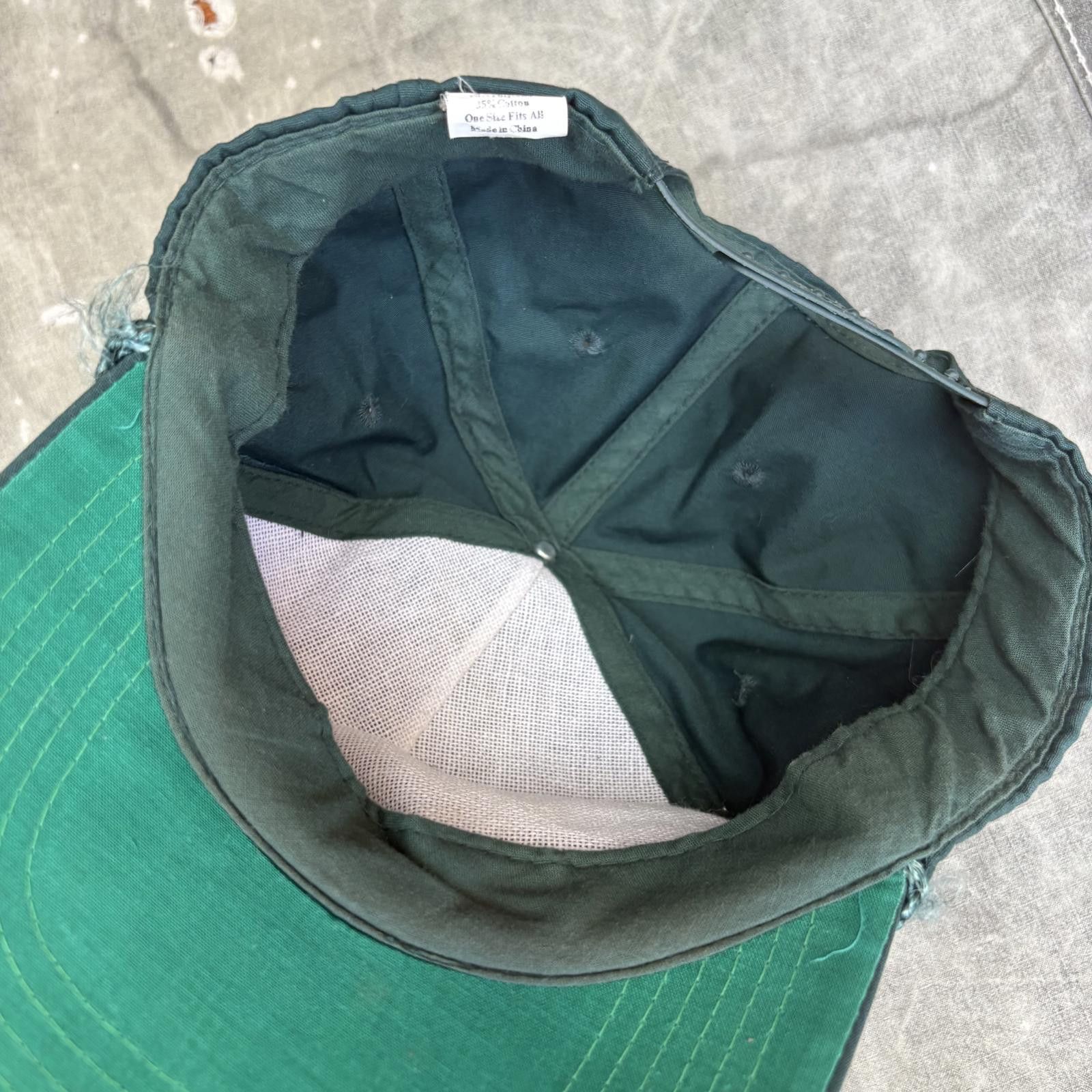 Jeep Vintage 90s Forest Green Chrysler Jeep Dodge SnapBack Hat Size ONE SIZE - 3 Thumbnail