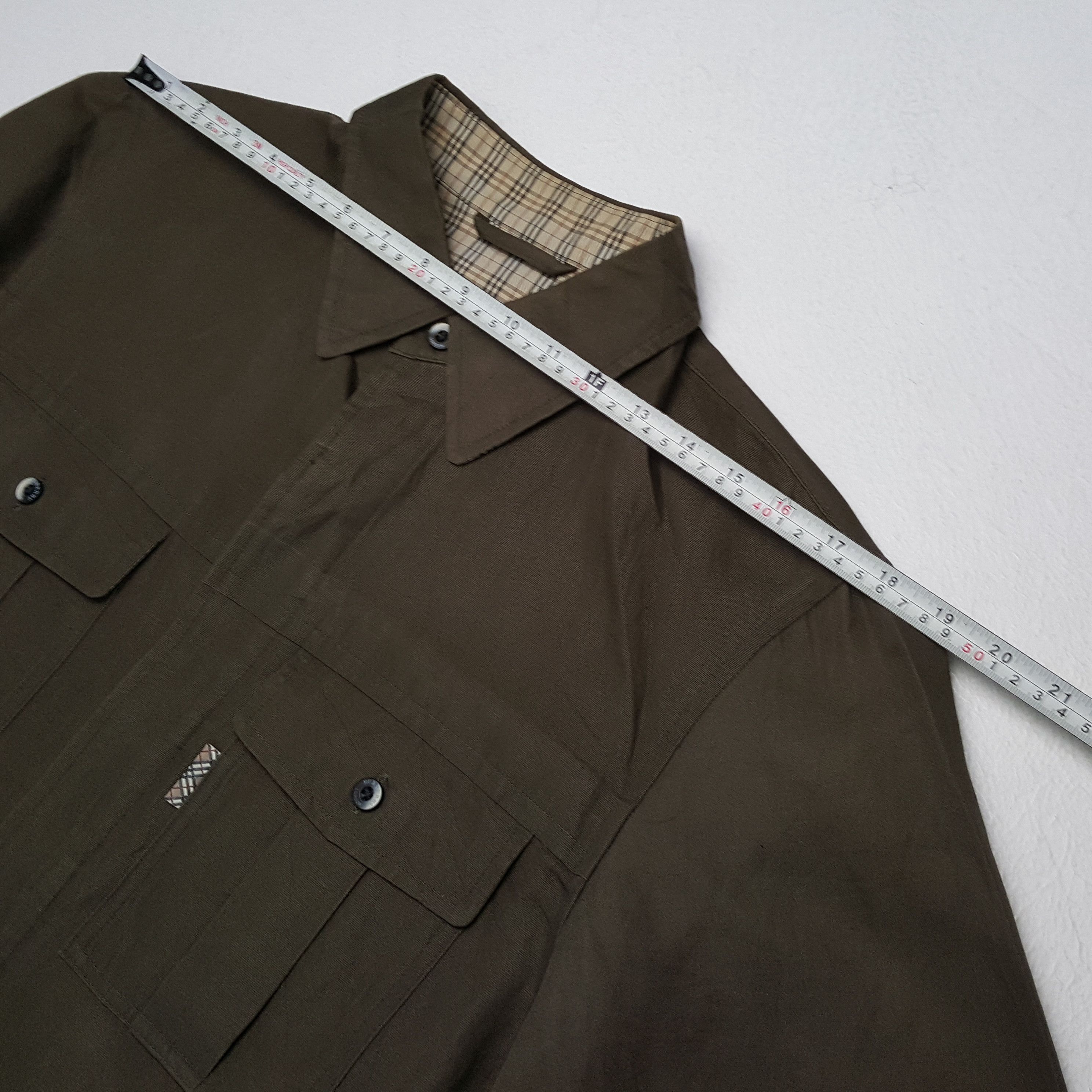 Burberry × Vintage Vintage BURBERRY LONDON Fashion Brand Shirts Size US L / EU 52-54 / 3 - 5 Thumbnail