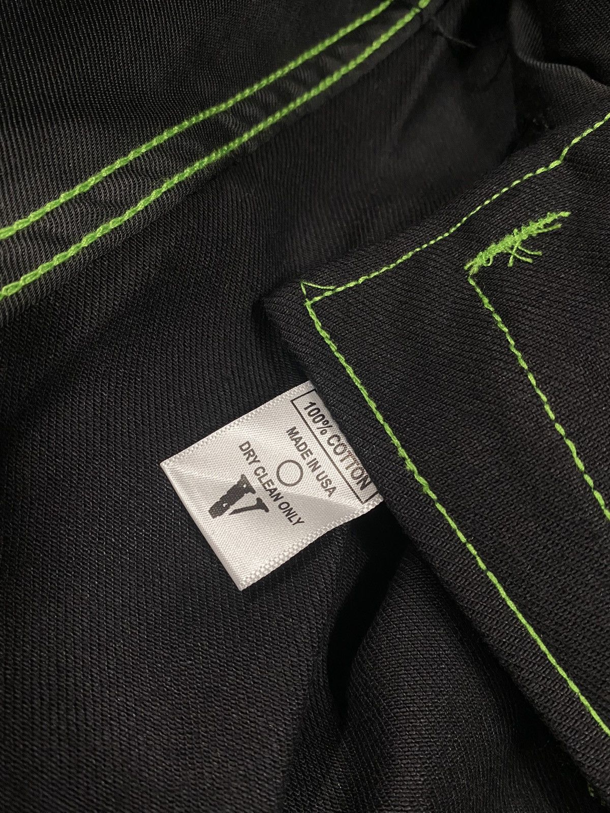 Vlone Vlone Old English Denim Jeans (XXL) Size US 40 / EU 56 - 3 Thumbnail
