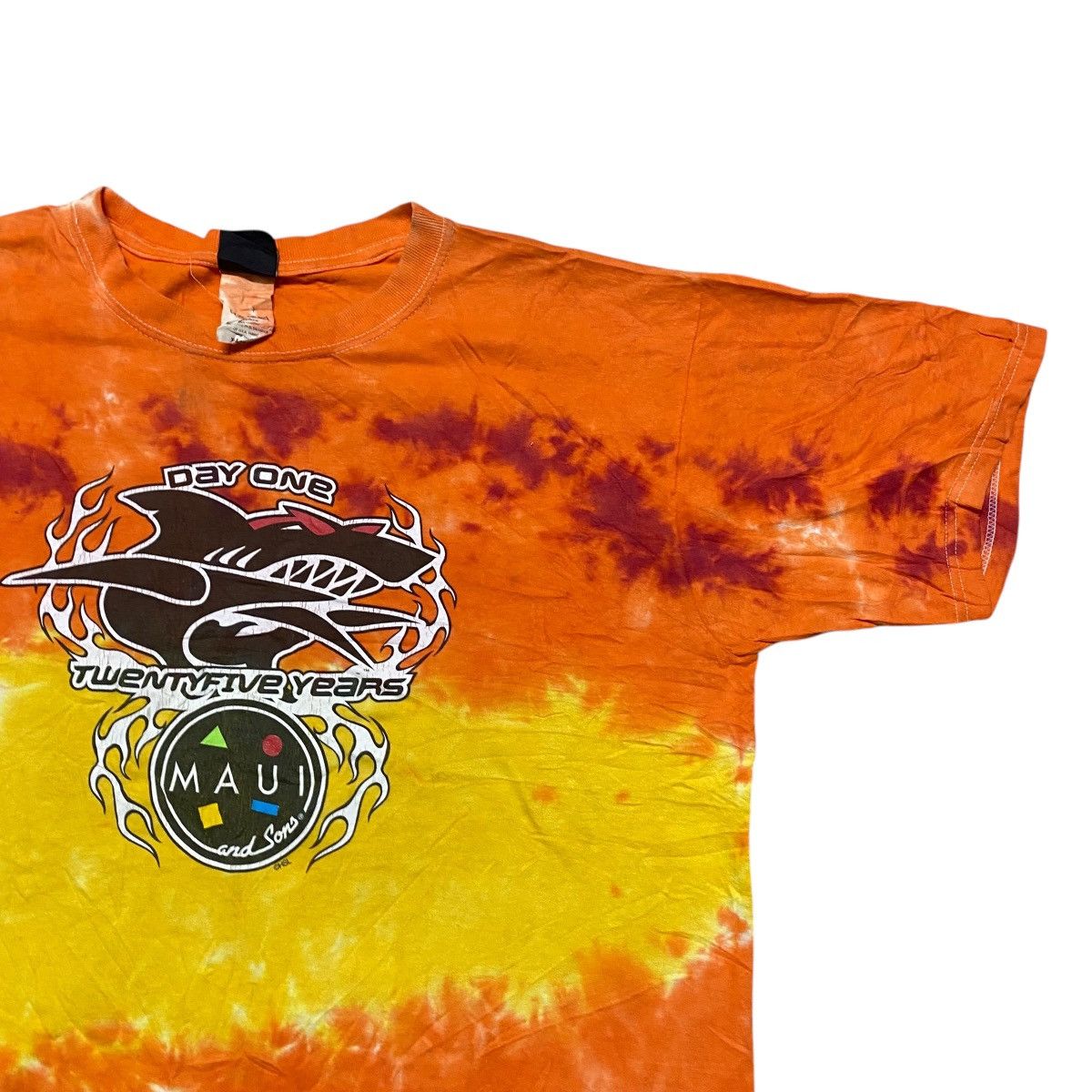 Vintage Vintage Maui and Sons Flame Shirt Dyed Size US L / EU 52-54 / 3 - 5 Thumbnail