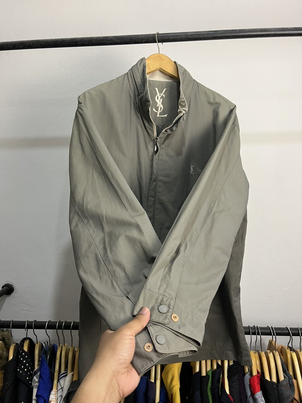 Yves Saint Laurent Vintage Yves Saint Laurent Jacket Size US XL / EU 56 / 4 - 5 Thumbnail