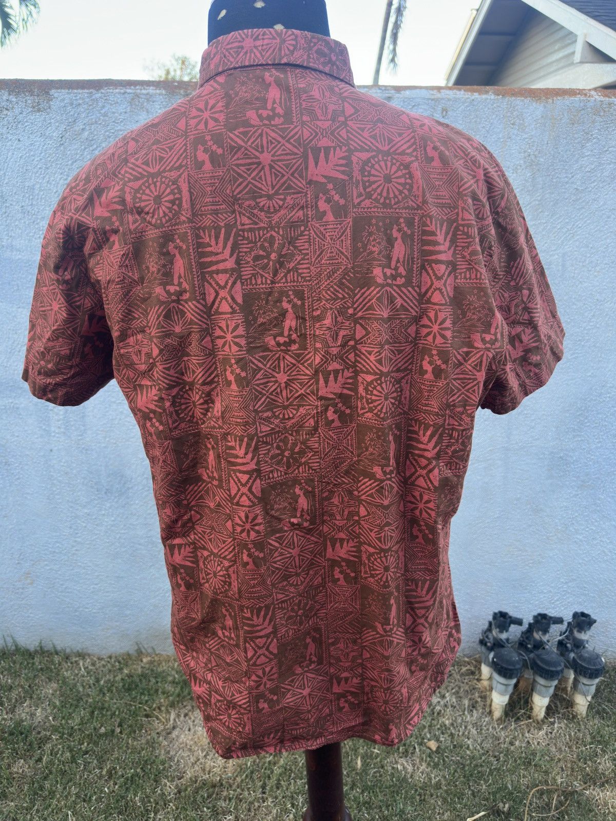 Other PreOwned Hinano Tahiti Shirt Men's L Red Hawaiian Size US L / EU 52-54 / 3 - 2 Thumbnail