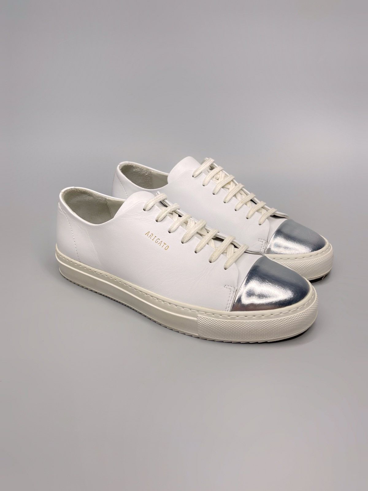 Axel Arigato Axel Arigato Clean 90 Leather Low Top Sneakers Size US 5.5 / EU 38 - 2 Thumbnail