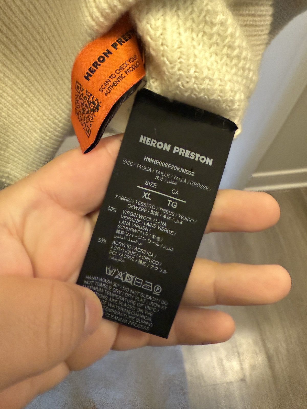 Heron Preston Heron Preston Sweater Size US XL / EU 56 / 4 - 4 Thumbnail