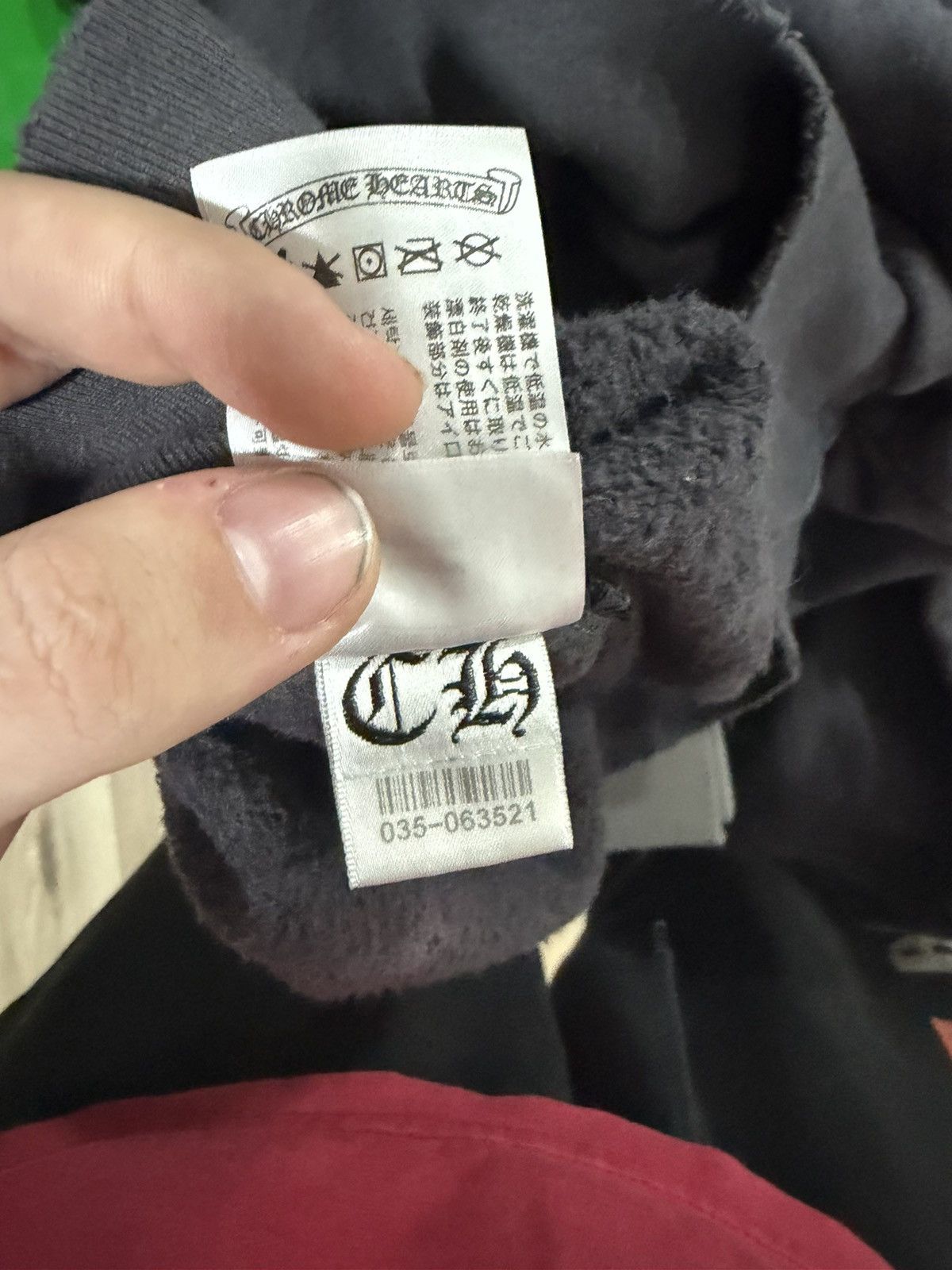 Chrome Hearts Chrome hearts distressed blank hoodie Size US M / EU 48-50 / 2 - 13 Thumbnail