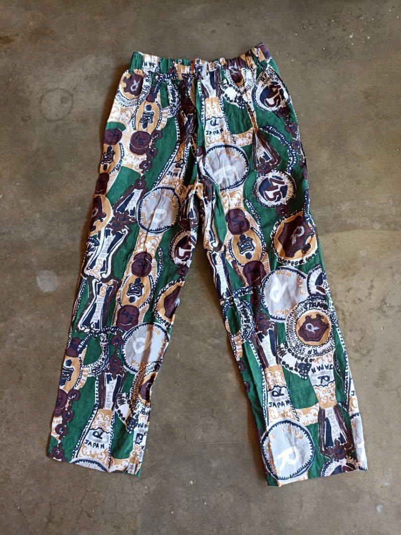 45rpm × Japanese Brand × Vintage Vintage Pants 45rpm Full Print Design Size 28" / US 6 / IT 42 - 2 Thumbnail