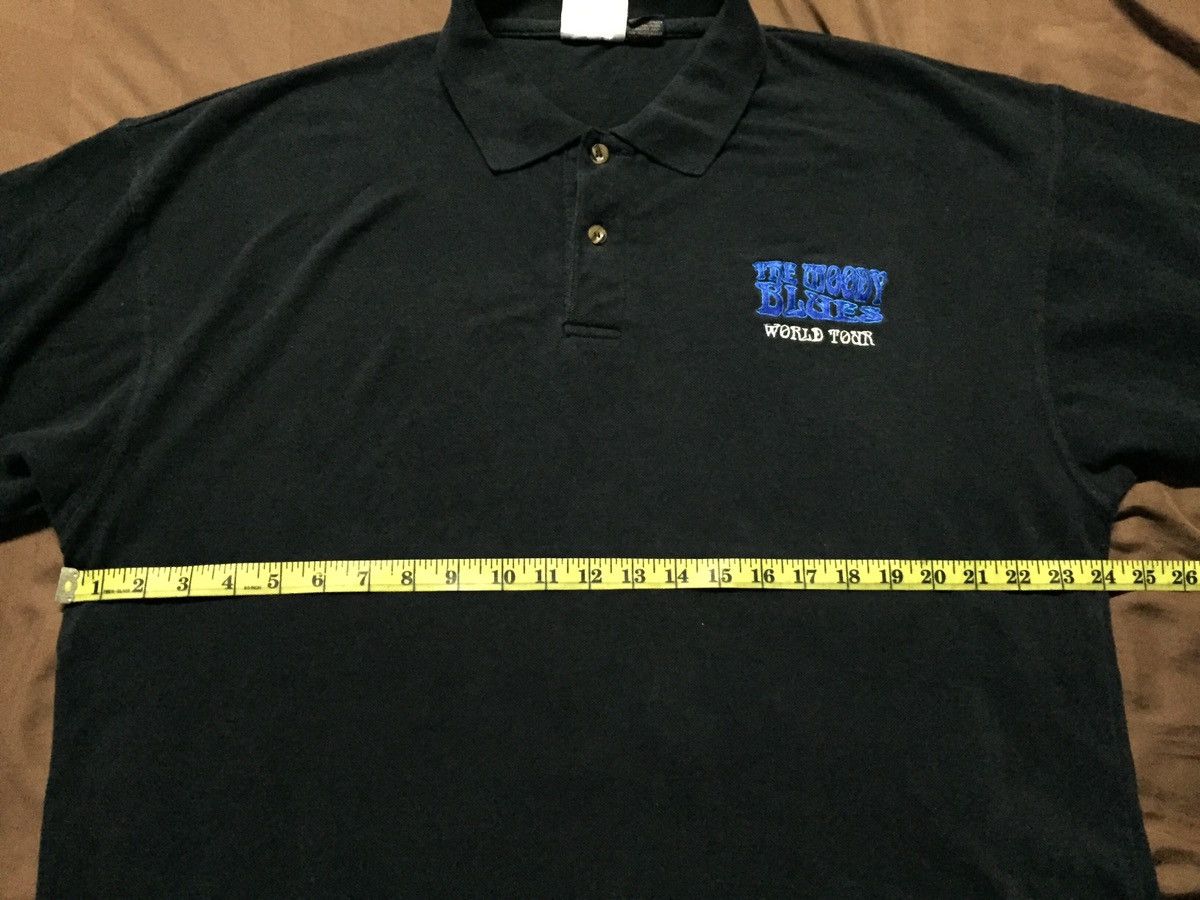 Band Tees × Vintage ❗️Accept Offer❗️Vintage 90s The Moody Blues World Tour Polo Size US XL / EU 56 / 4 - 5 Thumbnail