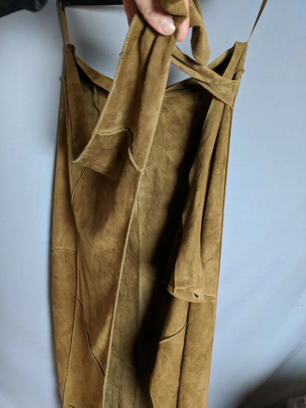 Other Maxfield Parrish Vintage Suede Skirt L Size 29" - 3 Thumbnail