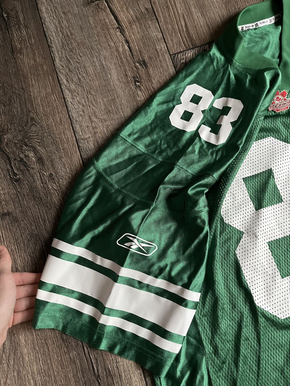 Reebok Vintage Reebok Saskatchewan Roughriders #83 Andy Fantuz CFL Size US XXL / EU 58 / 5 - 8 Thumbnail