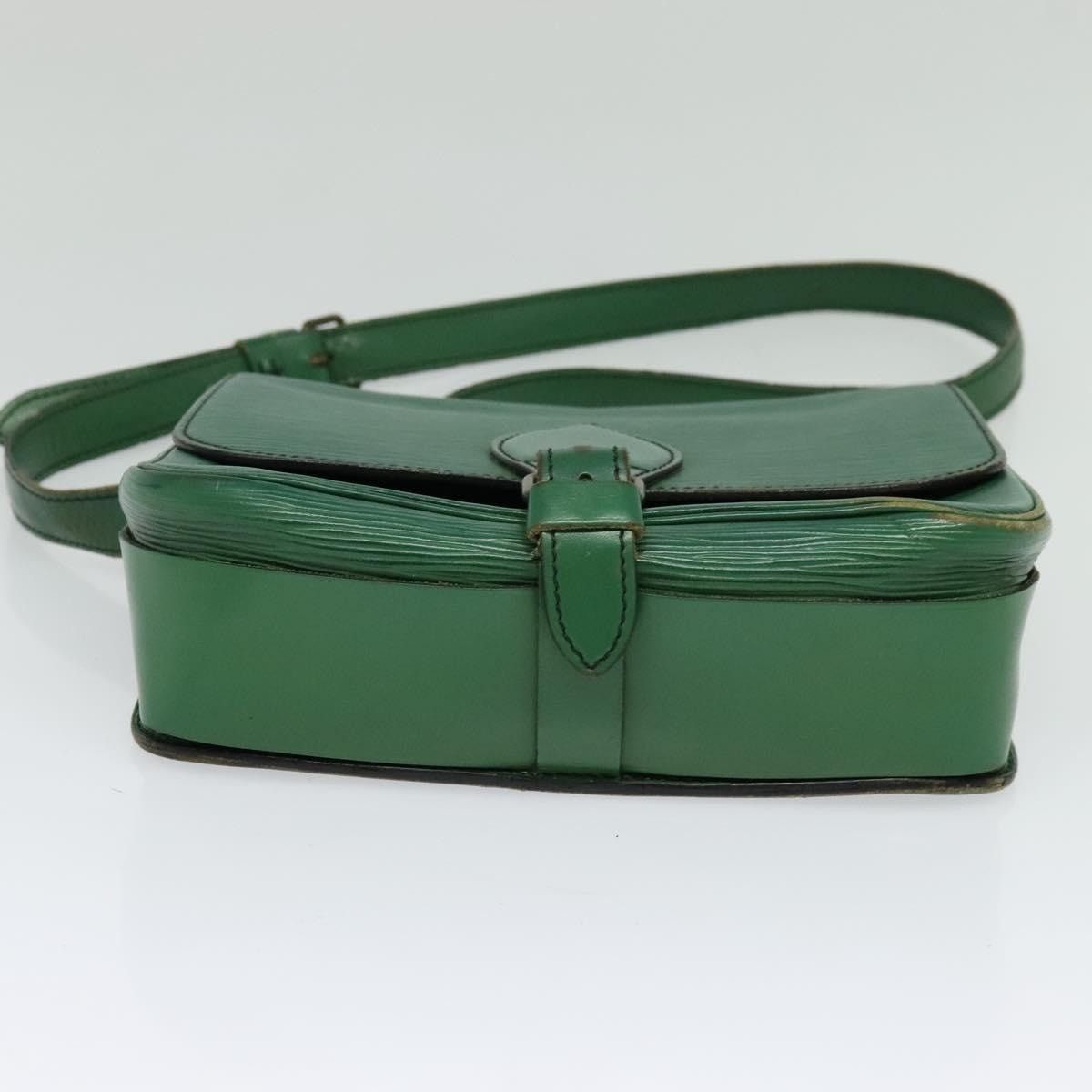 Louis Vuitton LOUIS VUITTON Epi Cartouchiere MM Shoulder Bag Green M52244 Size ONE SIZE - 5 Thumbnail
