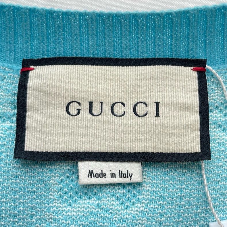Gucci Gucci Logo pattern round neck single-breasted Long-sleeved Size US XS / EU 42 / 0 - 5 Thumbnail