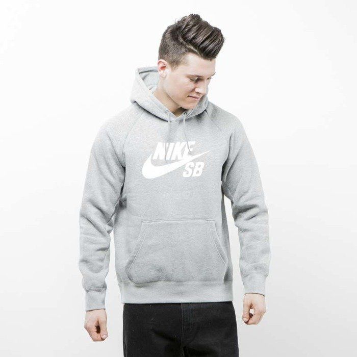 Nike Nike SB Icon Hoodie Mens Sz XS Gray 846886-063 Size US XS / EU 42 / 0 - 2 Thumbnail