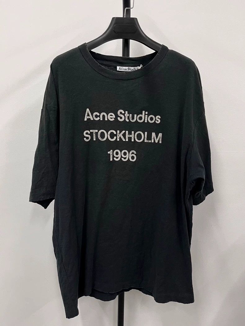 Acne Studios Acne Studios FW22 1996 Series Letter Print Crew Neck Pullov Size US S / EU 44-46 / 1 - 1 Thumbnail