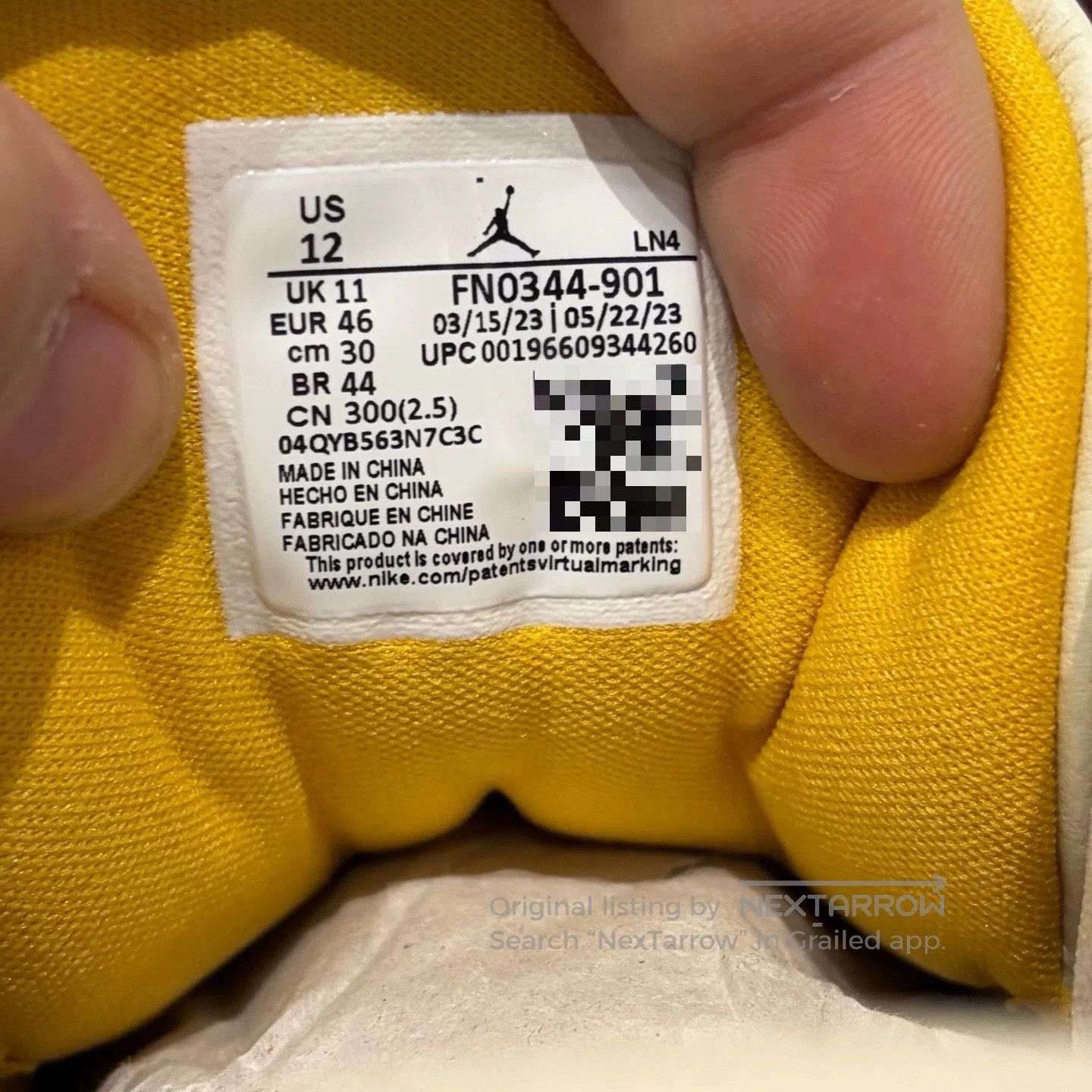 J Balvin J Balvin x AJ3 Retro SP Medellín Sunset. Size US 12 / EU 45 - 5 Thumbnail
