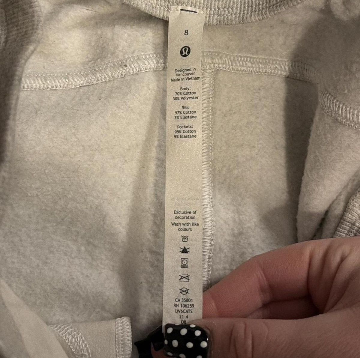Lululemon Grey Lululemon Sweatpants Size 30" / US 8 / IT 44 - 2 Thumbnail