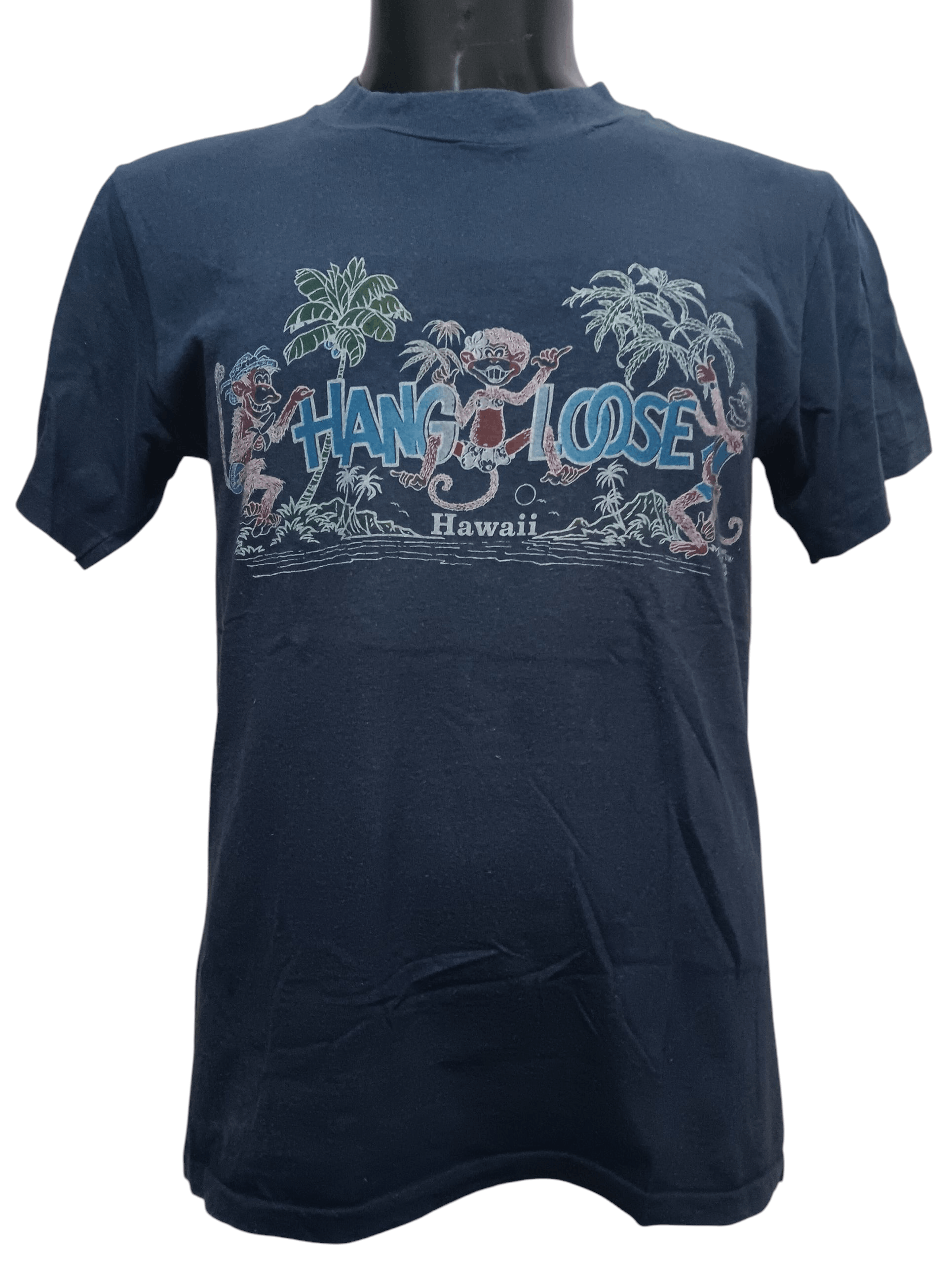 Vintage VINTAGE 80s HANG LOOSE HAWAII SHIRT Size US M / EU 48-50 / 2 - 1 Thumbnail