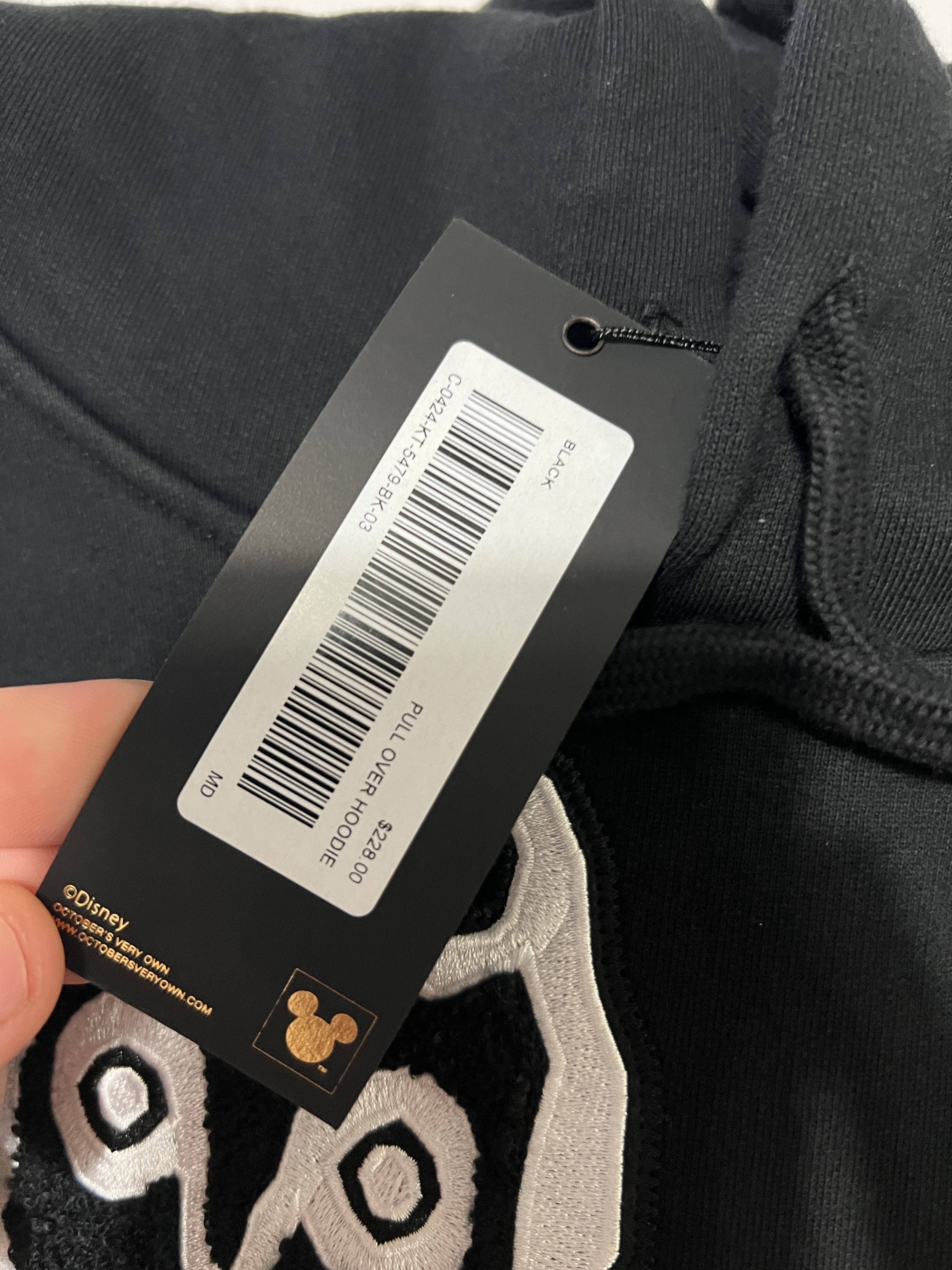 Disney OVO x Disney THE NIGHTMARE BEFORE CHRISTMAS ICON OG HOODIE Size US M / EU 48-50 / 2 - 7 Thumbnail
