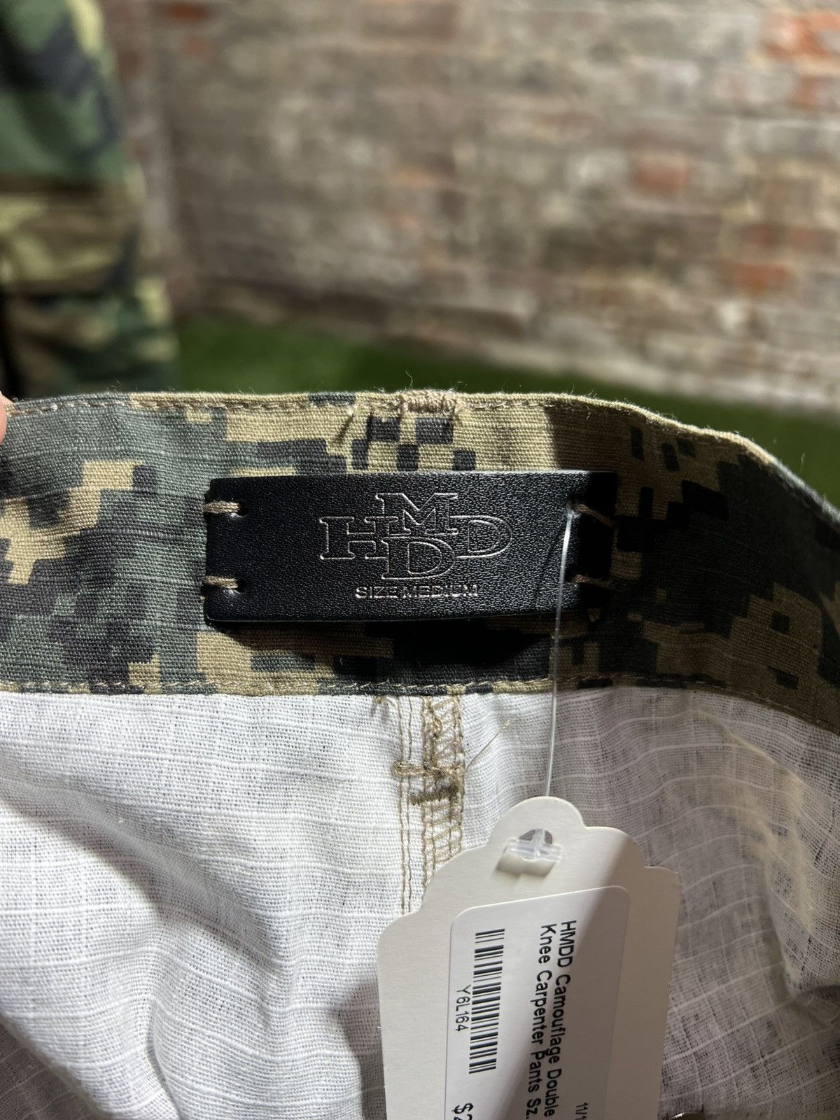 HMDD HMDD Camo Double Knee Pants Sz. M Size US 32 / EU 48 - 3 Thumbnail