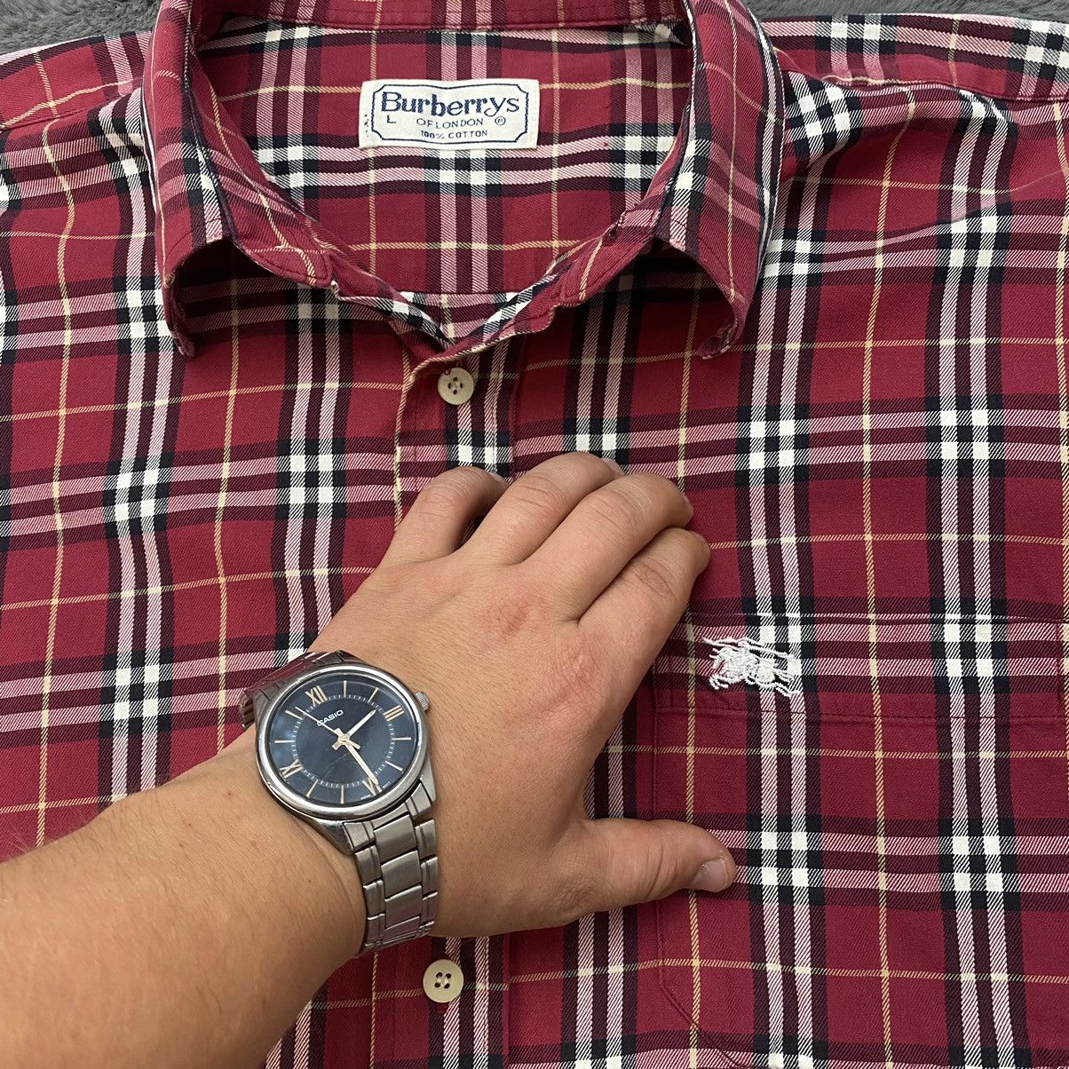Burberry DL Burberry london vintage Checkered Flannel #023 Size US L / EU 52-54 / 3 - 6 Thumbnail