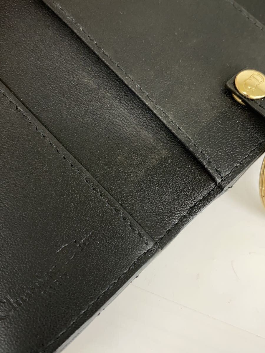 Dior Dior Leather Key Case Black Size ONE SIZE - 8 Thumbnail