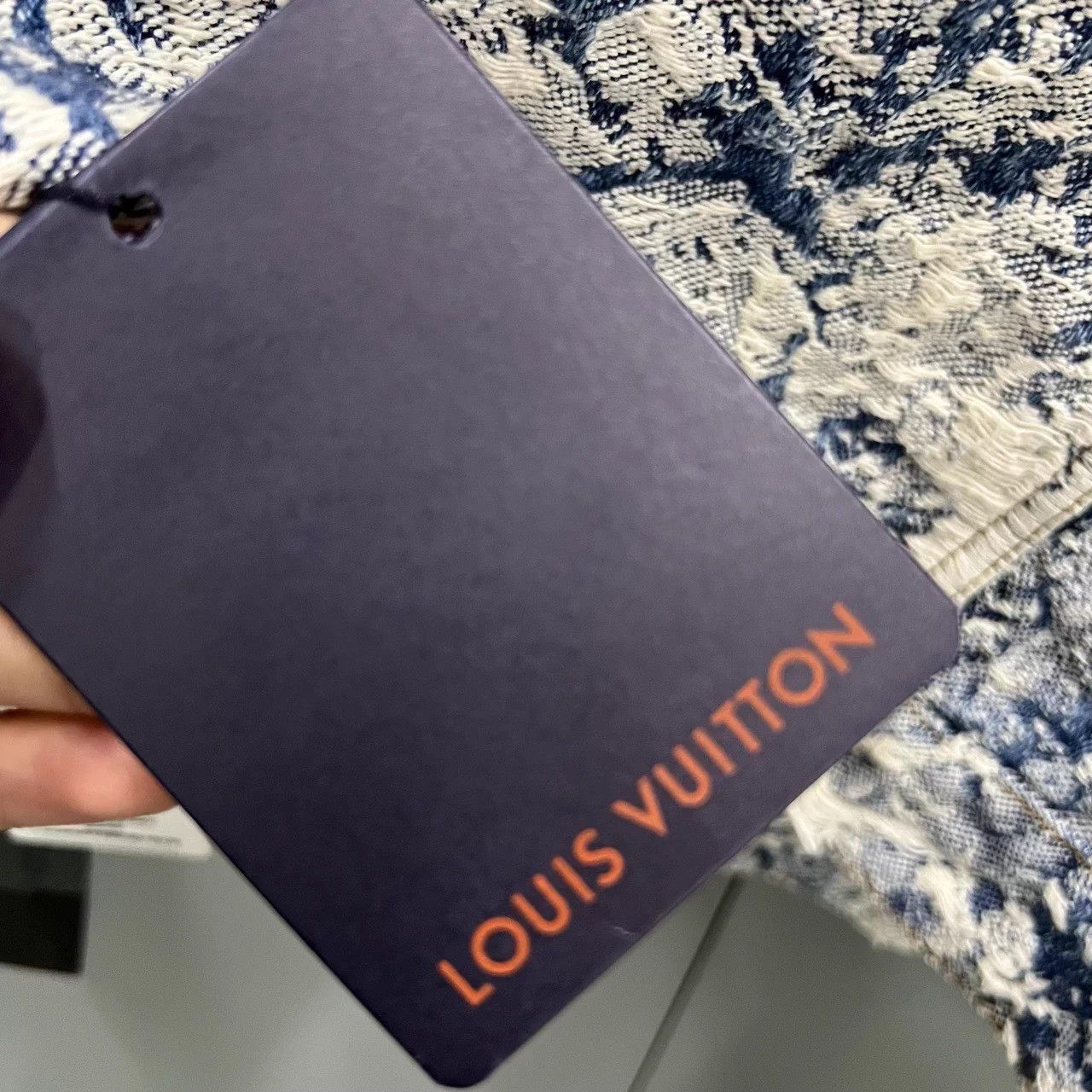 Louis Vuitton LV floral print denim jacket 50 Size US M / EU 48-50 / 2 - 6 Thumbnail