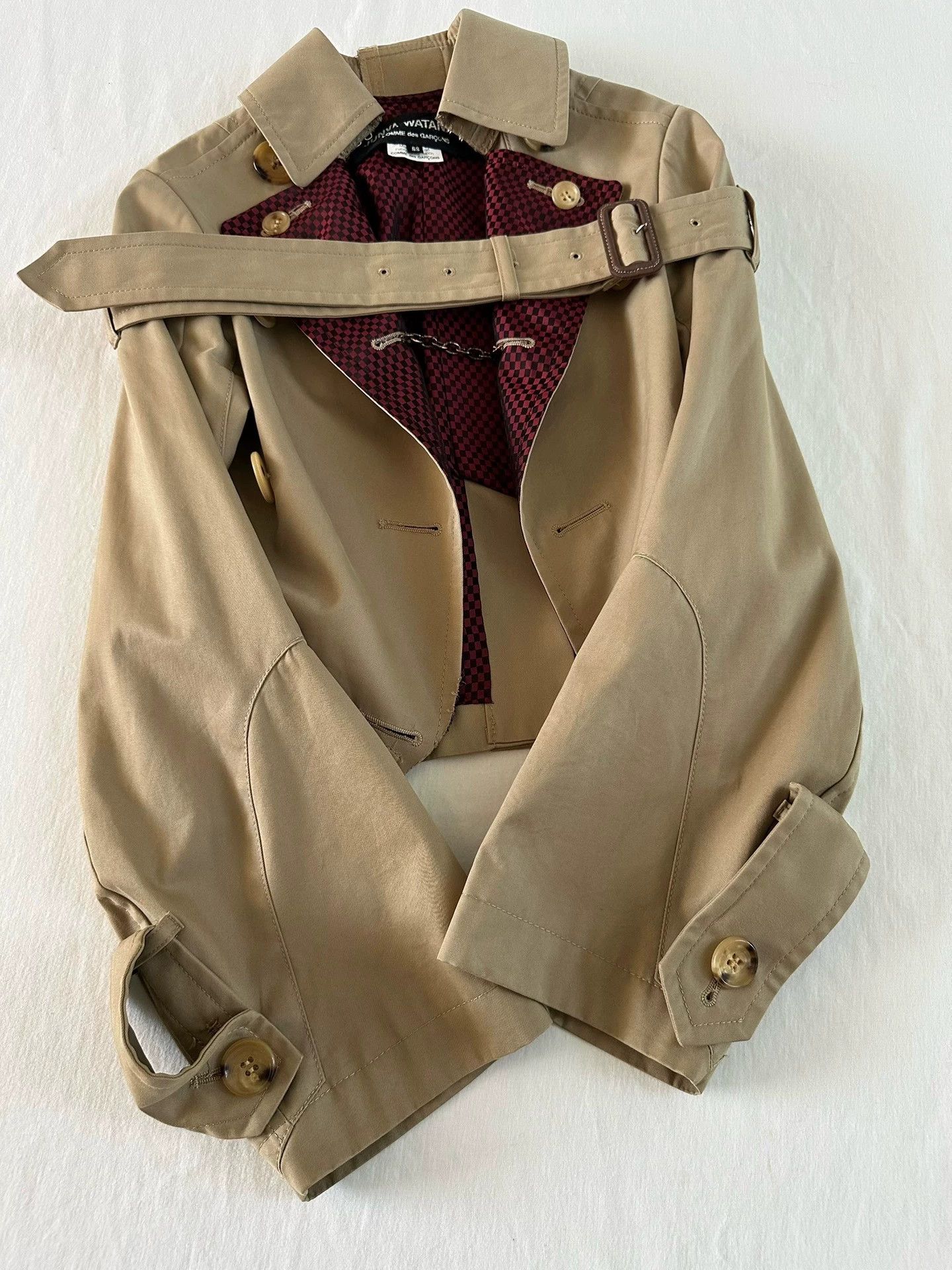 Junya Watanabe Junya Watanabe 2006 Runway Bondage Strap Jacket SS Size US XS / EU 42 / 0 - 3 Thumbnail