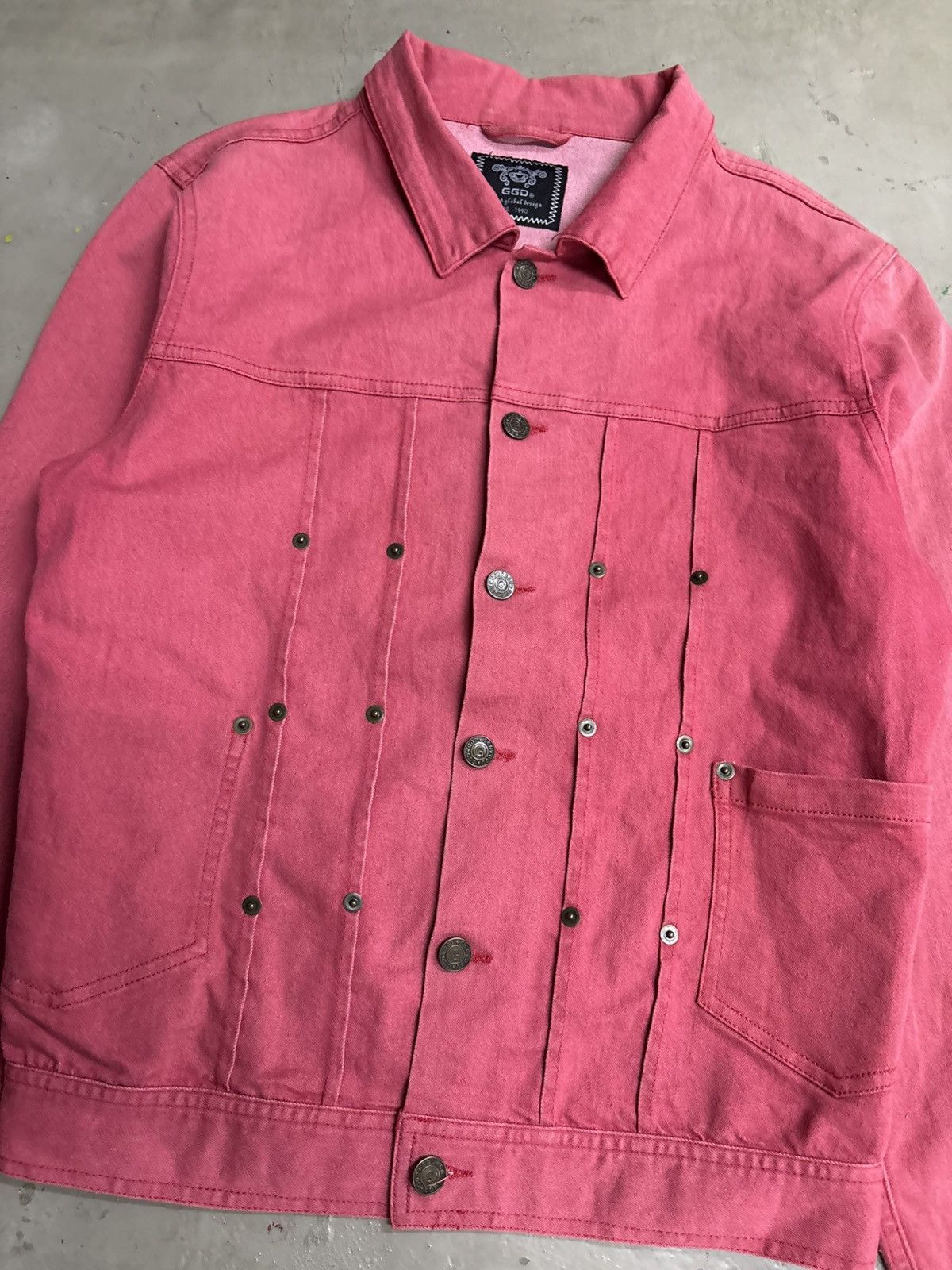 Japanese Brand GGD Uniform Type 2 Denim Jacket Size US M / EU 48-50 / 2 - 3 Thumbnail