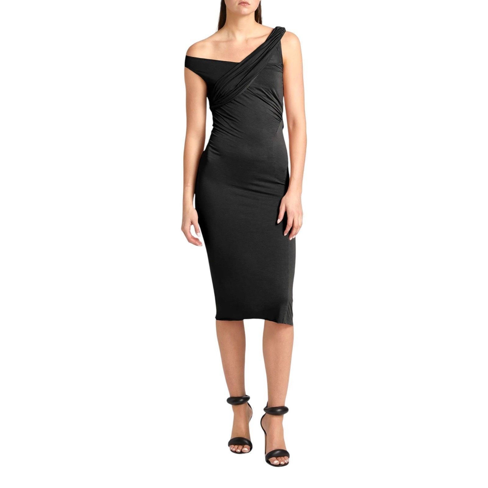 Rick Owens Sahara Draped Midi-Dress Size IT 40 US 4 - NWT $790 Size S / US 4 / IT 40 - 1 Thumbnail