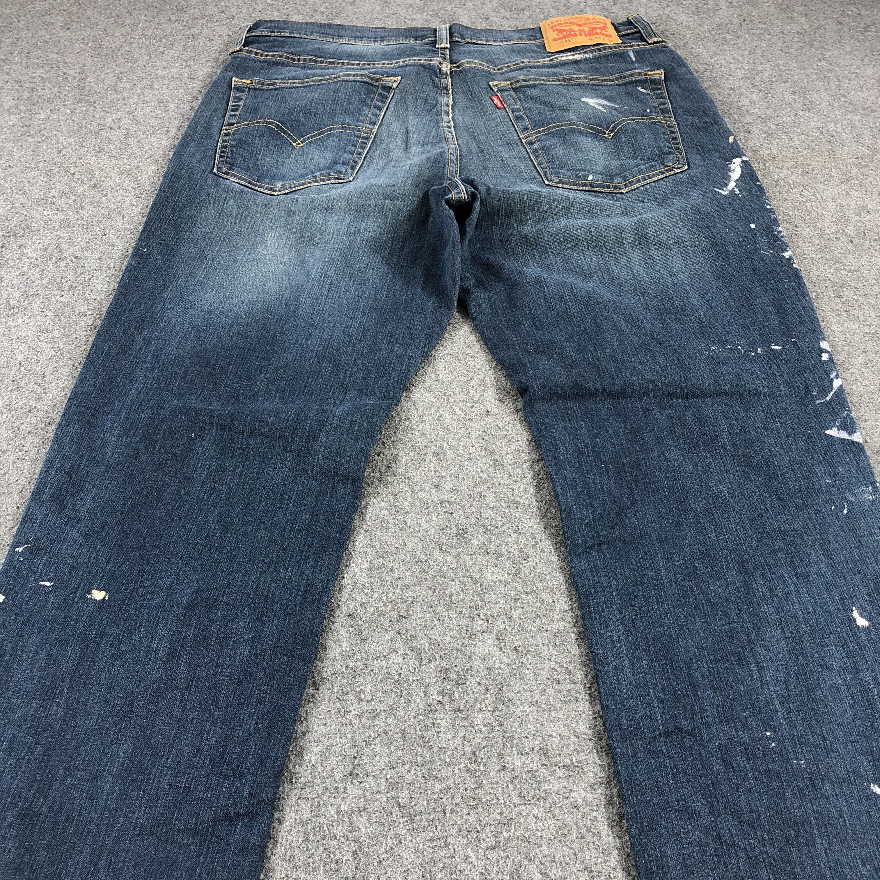 Levi's × Vintage Vintage Levis 541 Painter Jeans-JM1461 Size US 35 - 4 Thumbnail
