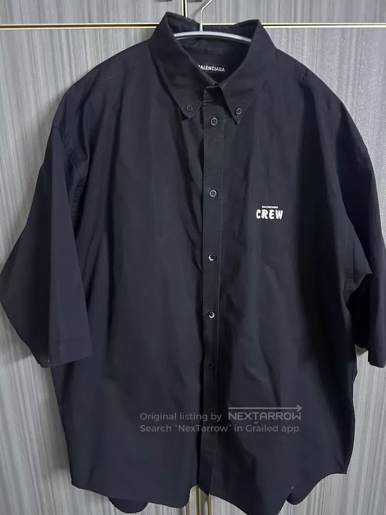 Balenciaga Balenciaga size 38 Short-sleeve shirt Size S / US 4 / IT 40 - 1 Thumbnail