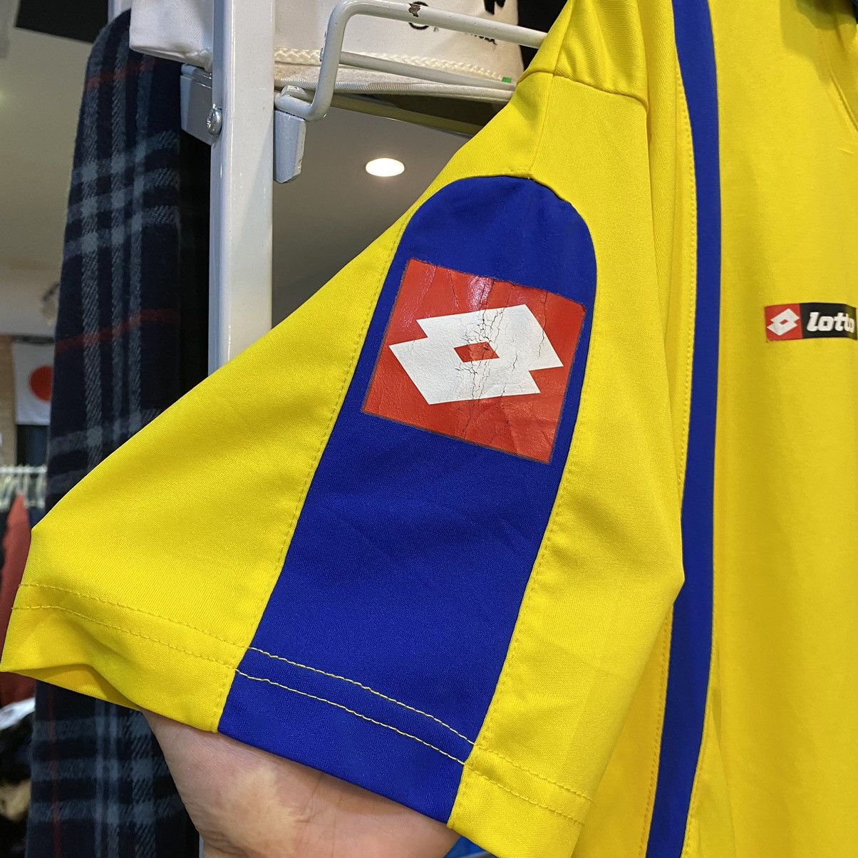 Lotto Sport VINTAGE Ukraine Lotto Andriy Shevchenko #7 home jersey Size US XL / EU 56 / 4 - 7 Thumbnail