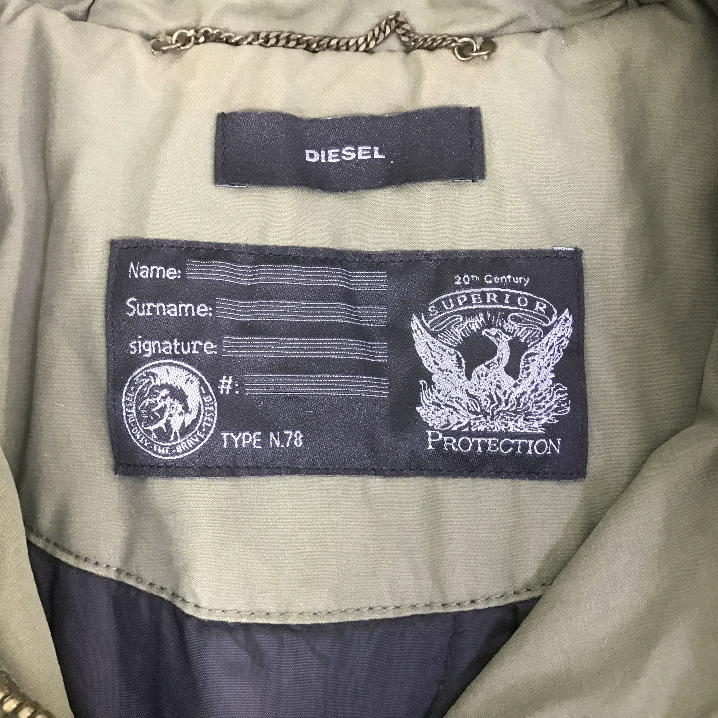 Diesel Vintage Diesel Army Parkas jacket K112B9 Size US S / EU 44-46 / 1 - 7 Thumbnail