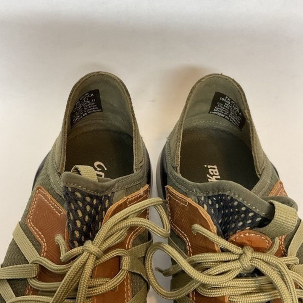 Olukai Olukai Mio Li Green Lava Rock Lace Up Sneakers Men 41/US8 Size US 8 / EU 41 - 6 Thumbnail