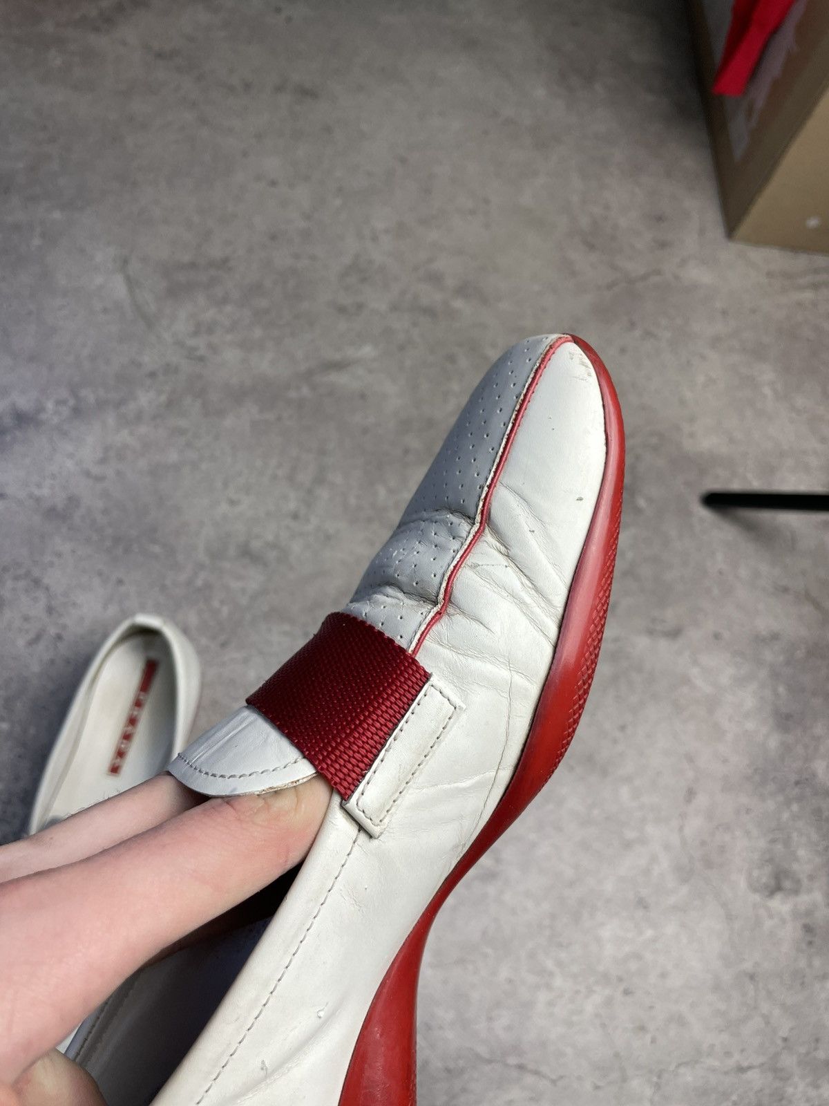Prada Vintage Leather Prada Loafers Size US 8.5 / IT 38.5 - 9 Thumbnail