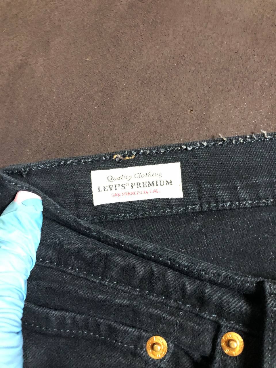 Levi's 501 Black Levi's Jeans Button Fly streetwear Size US 26 / EU 42 - 5 Thumbnail