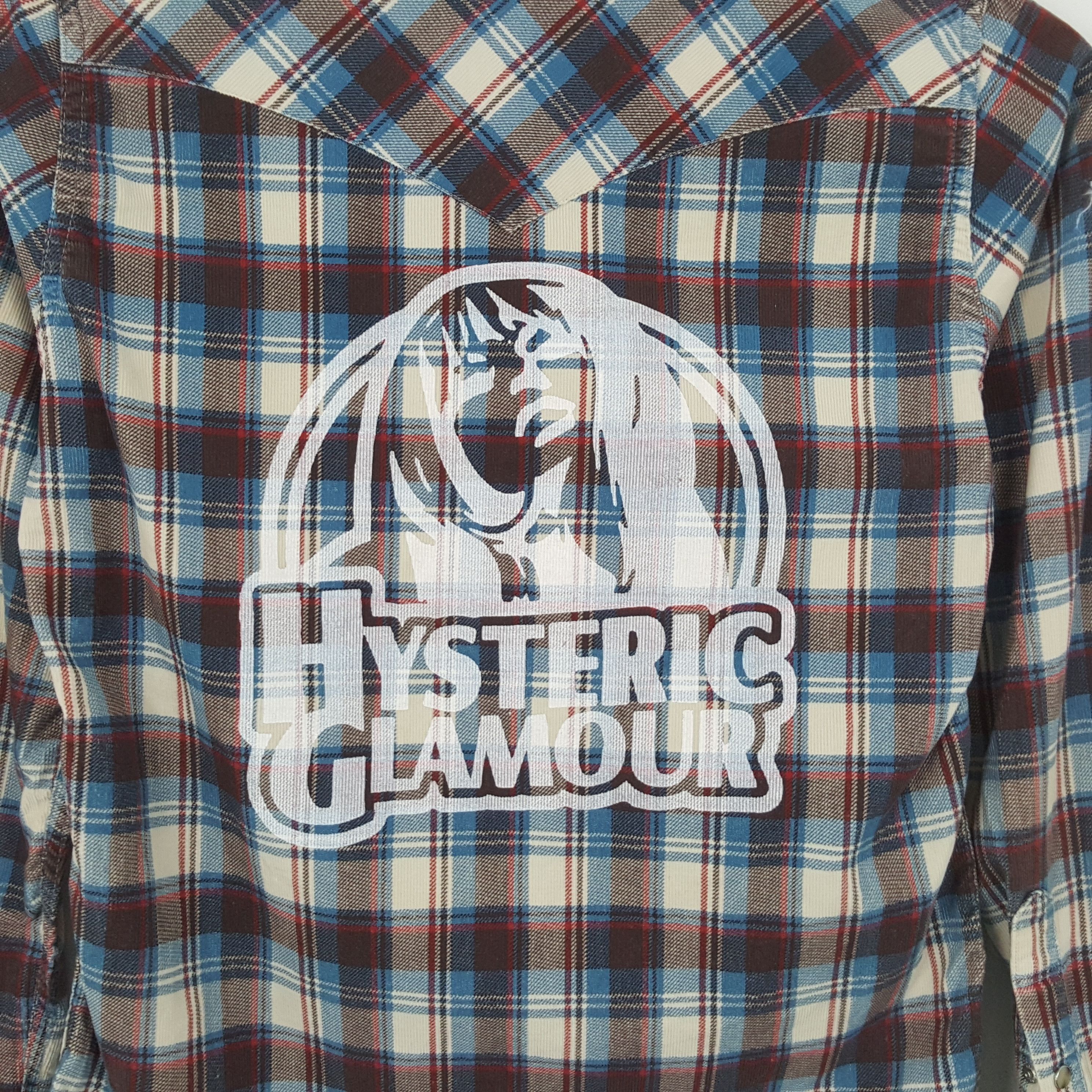 Hysteric Glamour × Japanese Brand × Vintage HYSTERIC GLAMOUR Japanese Brand Custom Art Shirt Size US M / EU 48-50 / 2 - 2 Thumbnail